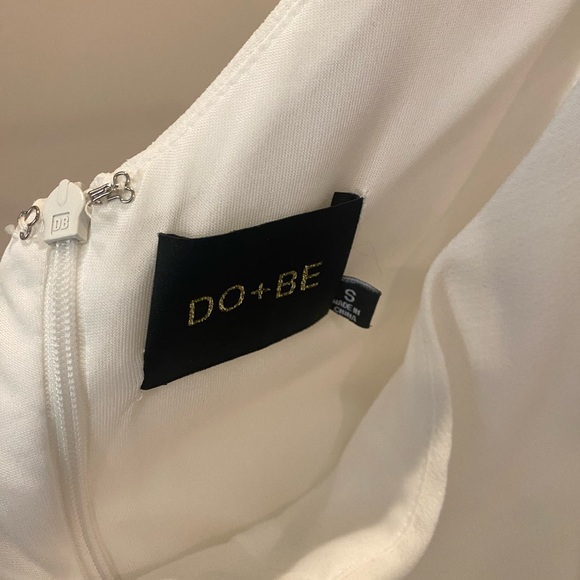 White one shoulder romper - Picture 3 of 3